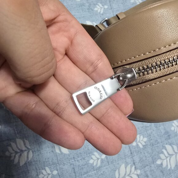 COACH Jamie Camera Bag In Signature Canvas With Stripe - Picture 5 of 6